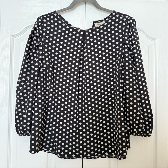 Monteau Tops - Polka Dot Women's Blouse